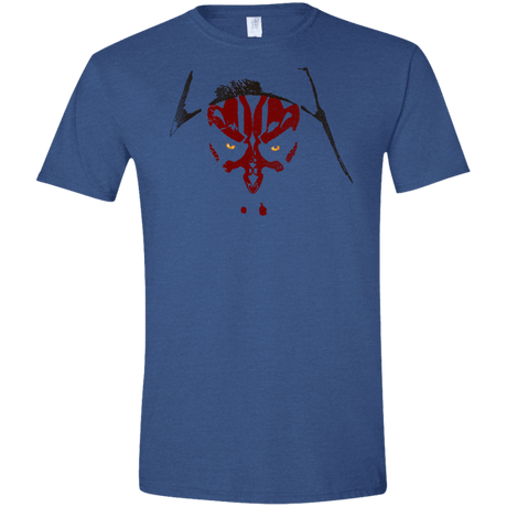T-Shirts Heather Royal / X-Small Darth M Men's Semi-Fitted Softstyle