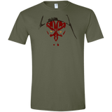 T-Shirts Military Green / S Darth M Men's Semi-Fitted Softstyle