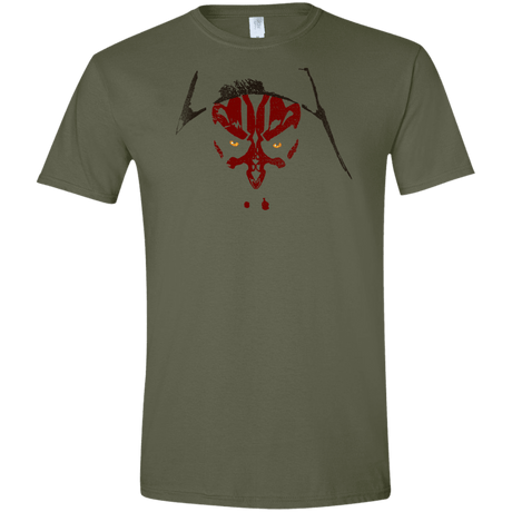 T-Shirts Military Green / S Darth M Men's Semi-Fitted Softstyle
