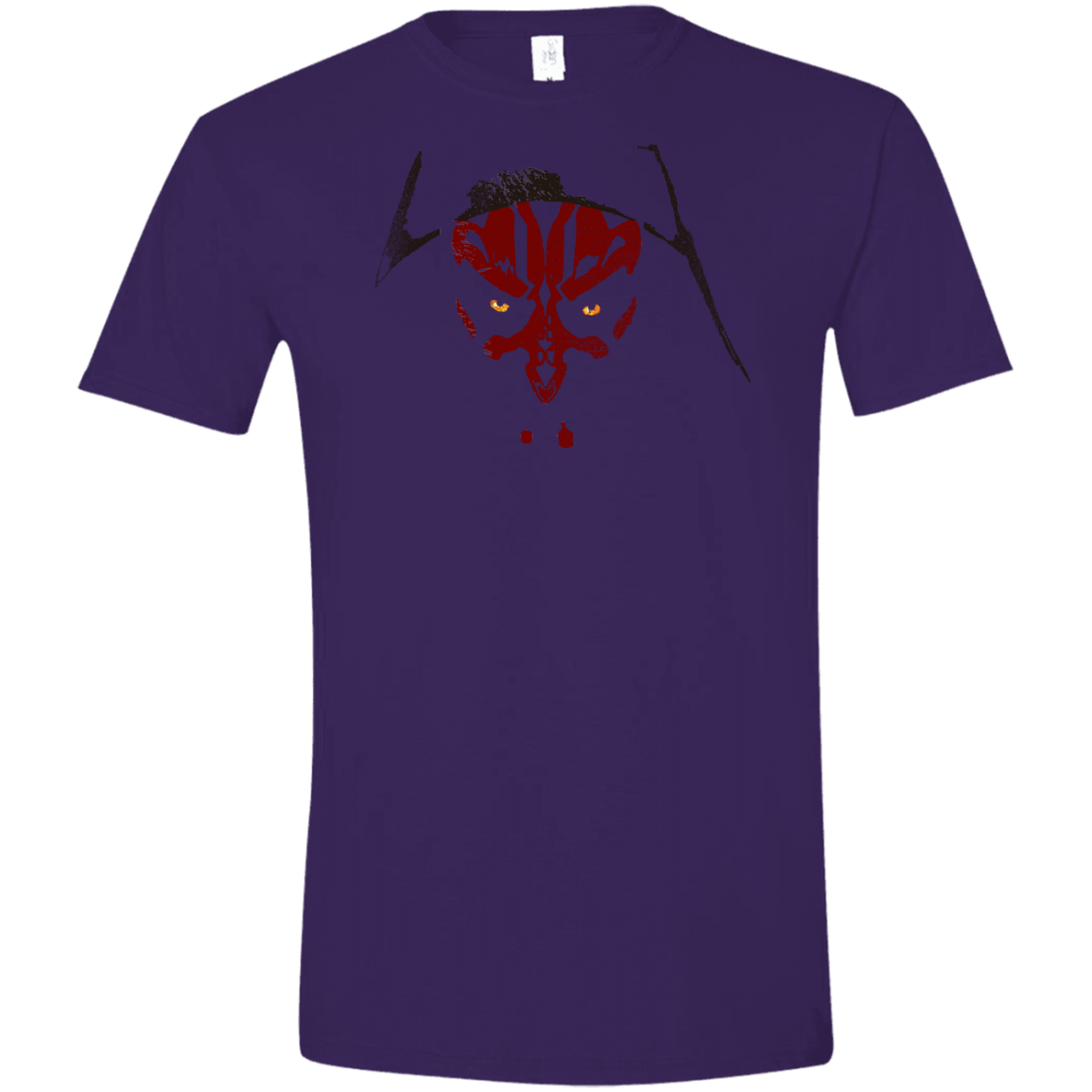 T-Shirts Purple / S Darth M Men's Semi-Fitted Softstyle