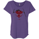 T-Shirts Purple Rush / X-Small Darth M Triblend Dolman Sleeve