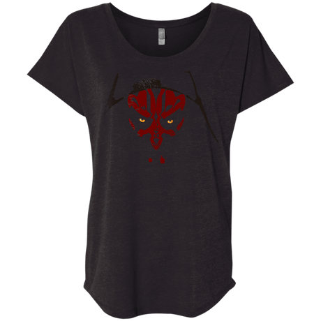 T-Shirts Vintage Black / X-Small Darth M Triblend Dolman Sleeve