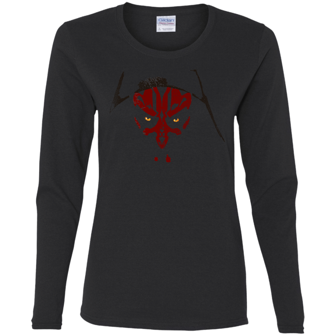 T-Shirts Black / S Darth M Women's Long Sleeve T-Shirt