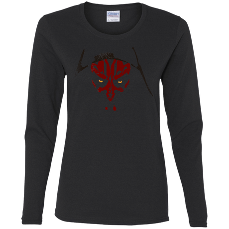 T-Shirts Black / S Darth M Women's Long Sleeve T-Shirt