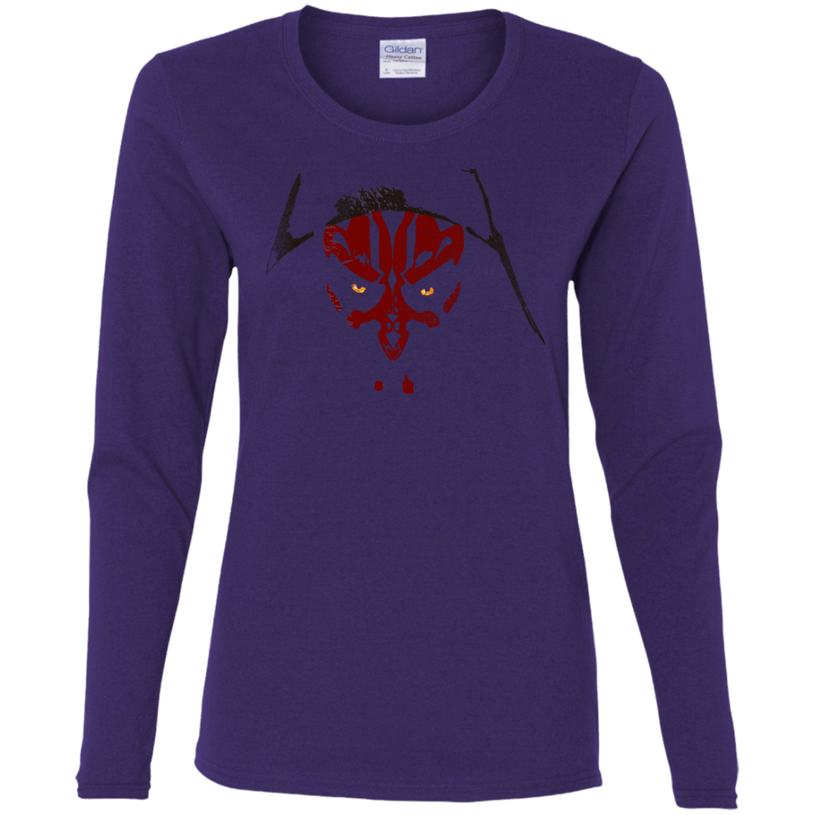 T-Shirts Purple / S Darth M Women's Long Sleeve T-Shirt