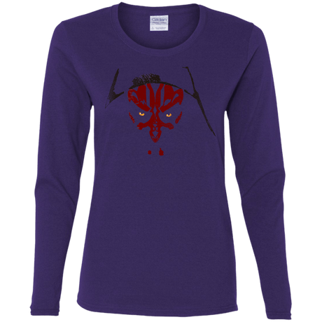 T-Shirts Purple / S Darth M Women's Long Sleeve T-Shirt