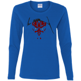 T-Shirts Royal / S Darth M Women's Long Sleeve T-Shirt