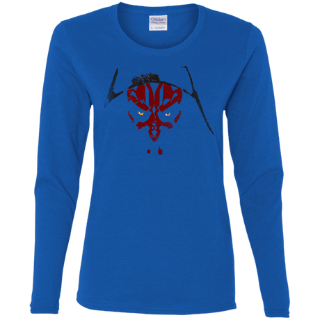 T-Shirts Royal / S Darth M Women's Long Sleeve T-Shirt