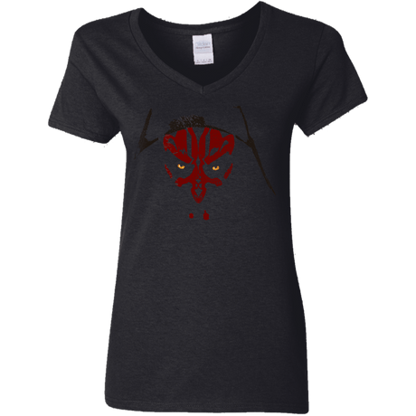 T-Shirts Black / S Darth M Women's V-Neck T-Shirt