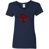 T-Shirts Navy / S Darth M Women's V-Neck T-Shirt