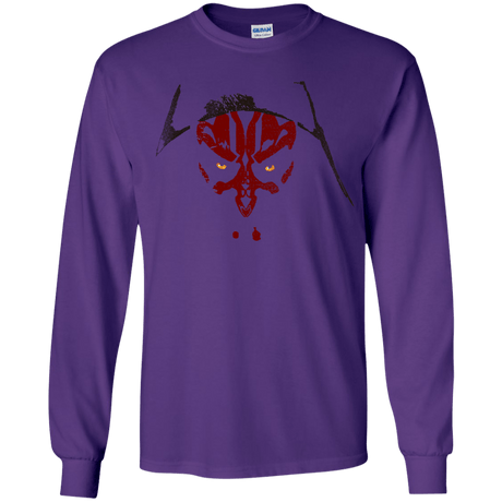 T-Shirts Purple / YS Darth M Youth Long Sleeve T-Shirt