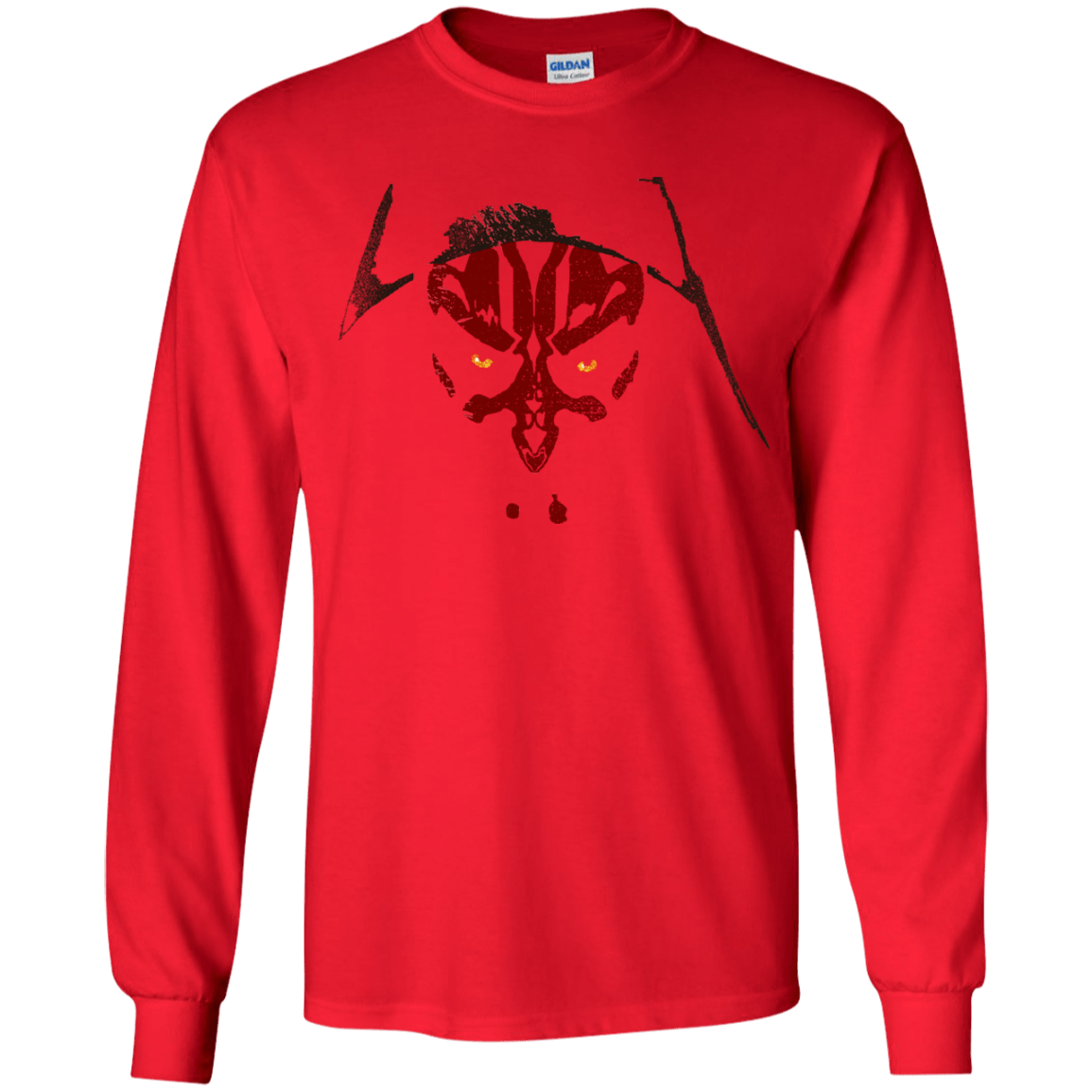 T-Shirts Red / YS Darth M Youth Long Sleeve T-Shirt