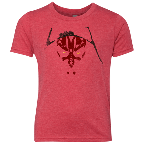 T-Shirts Vintage Red / YXS Darth M Youth Triblend T-Shirt