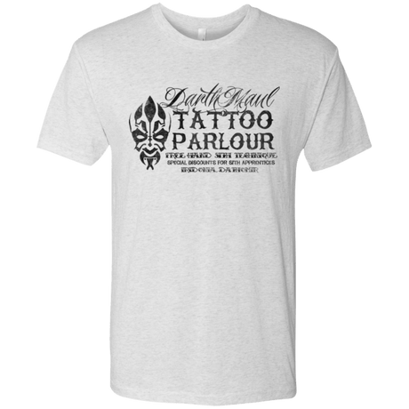 T-Shirts Heather White / Small Darth Maul Tattoo Parlour Men's Triblend T-Shirt