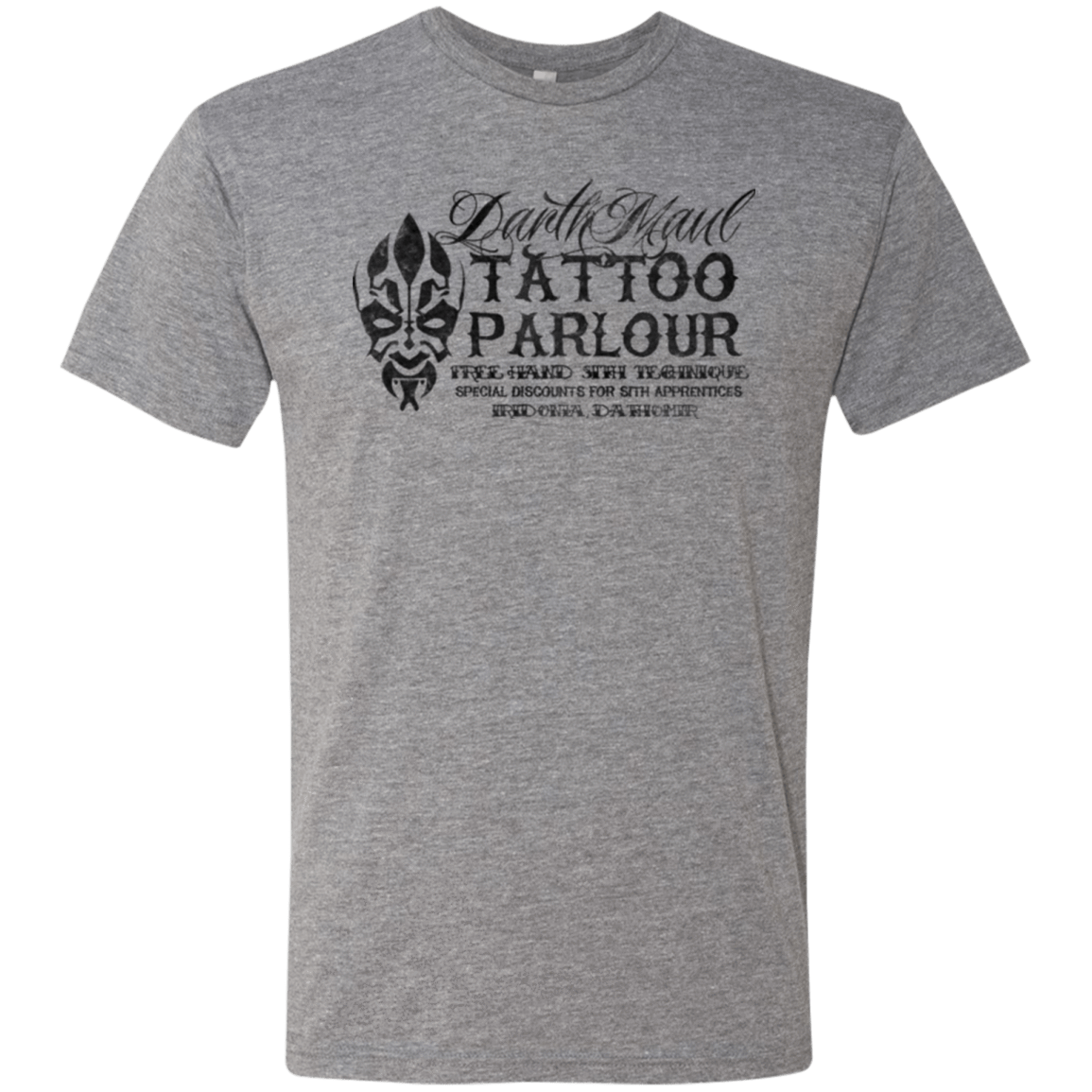 T-Shirts Premium Heather / Small Darth Maul Tattoo Parlour Men's Triblend T-Shirt