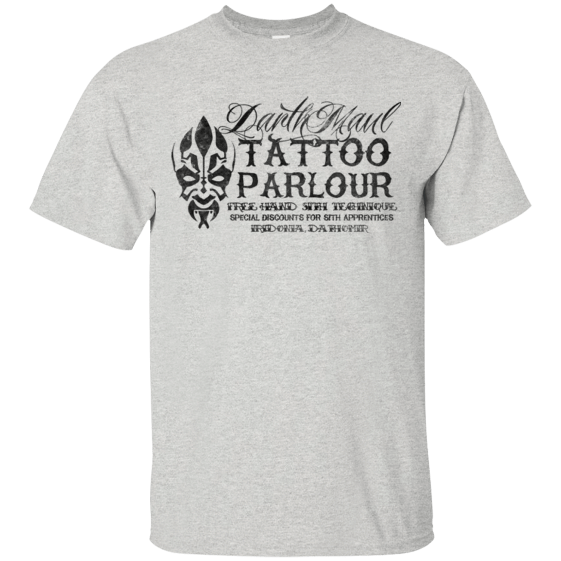 T-Shirts Ash / Small Darth Maul Tattoo Parlour T-Shirt