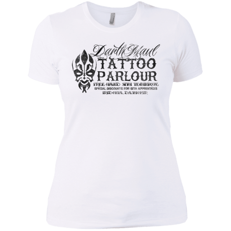 T-Shirts White / X-Small Darth Maul Tattoo Parlour Women's Premium T-Shirt