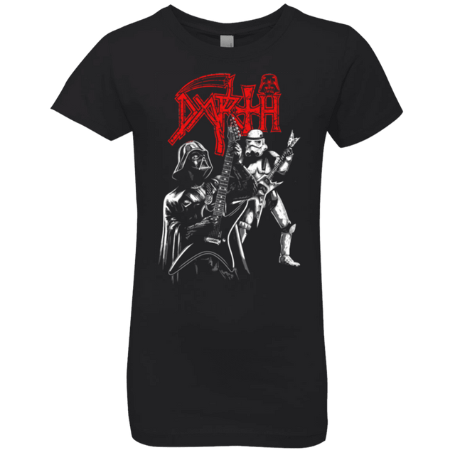 T-Shirts Black / YXS DARTH METAL Girls Premium T-Shirt