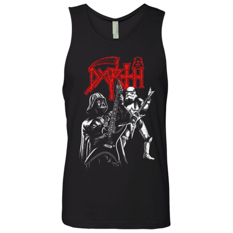 T-Shirts Black / Small DARTH METAL Men's Premium Tank Top