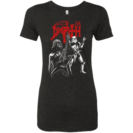 T-Shirts Vintage Black / Small DARTH METAL Women's Triblend T-Shirt