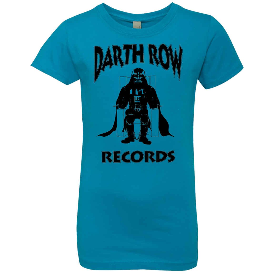 T-Shirts Turquoise / YXS Darth Row Records Girls Premium T-Shirt