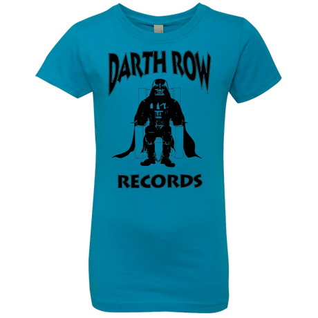T-Shirts Turquoise / YXS Darth Row Records Girls Premium T-Shirt