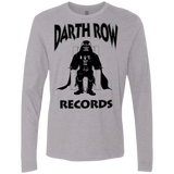 T-Shirts Heather Grey / Small Darth Row Records Men's Premium Long Sleeve