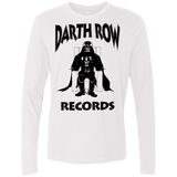 T-Shirts White / Small Darth Row Records Men's Premium Long Sleeve
