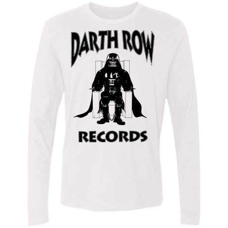 T-Shirts White / Small Darth Row Records Men's Premium Long Sleeve