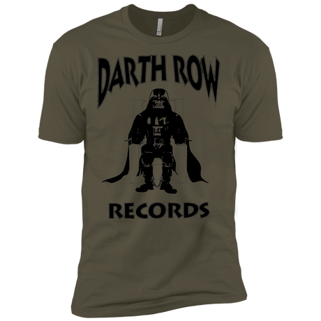 T-Shirts Military Green / X-Small Darth Row Records Men's Premium T-Shirt