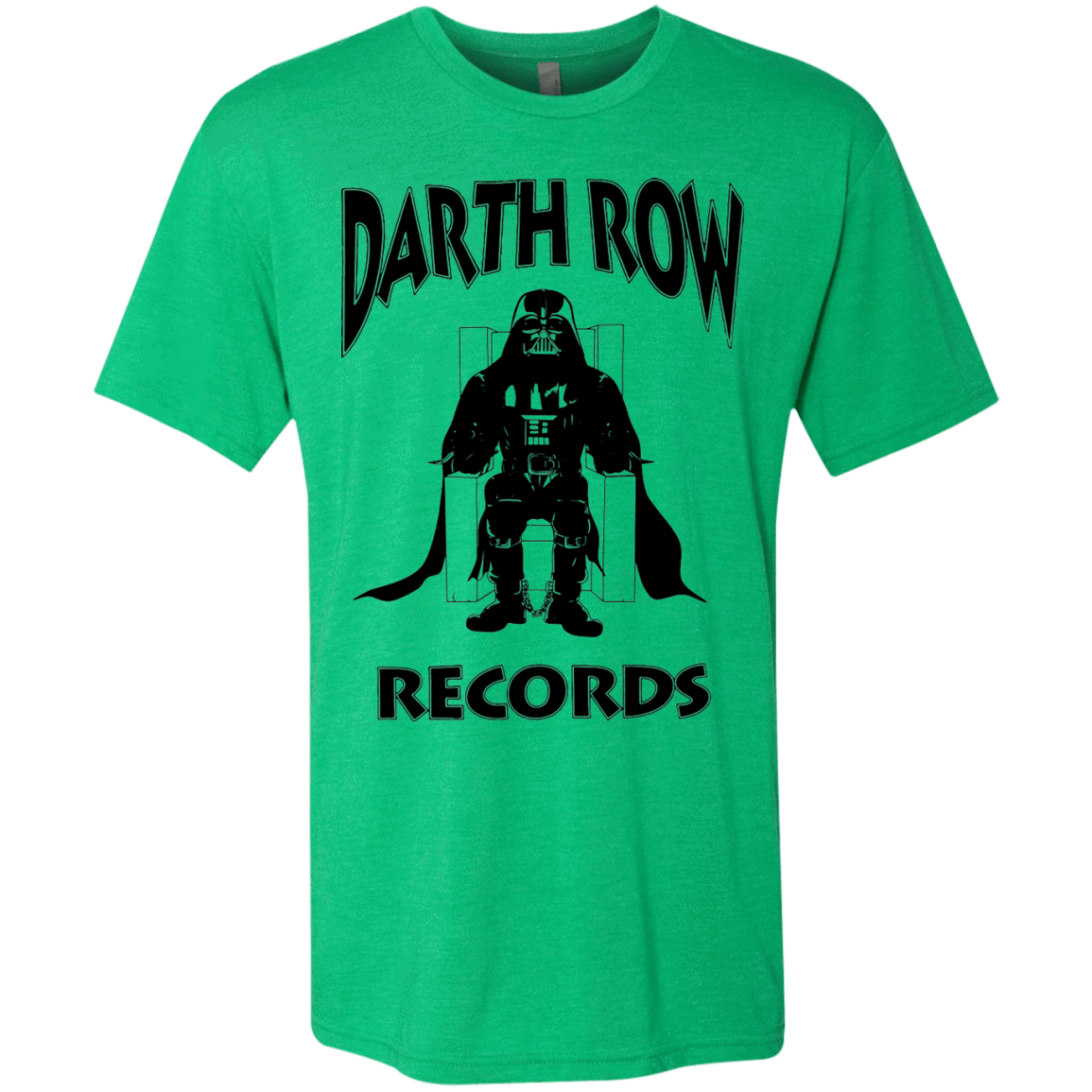 T-Shirts Envy / Small Darth Row Records Men's Triblend T-Shirt
