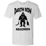 T-Shirts Heather White / Small Darth Row Records Men's Triblend T-Shirt