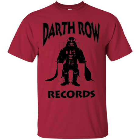 T-Shirts Cardinal / Small Darth Row Records T-Shirt