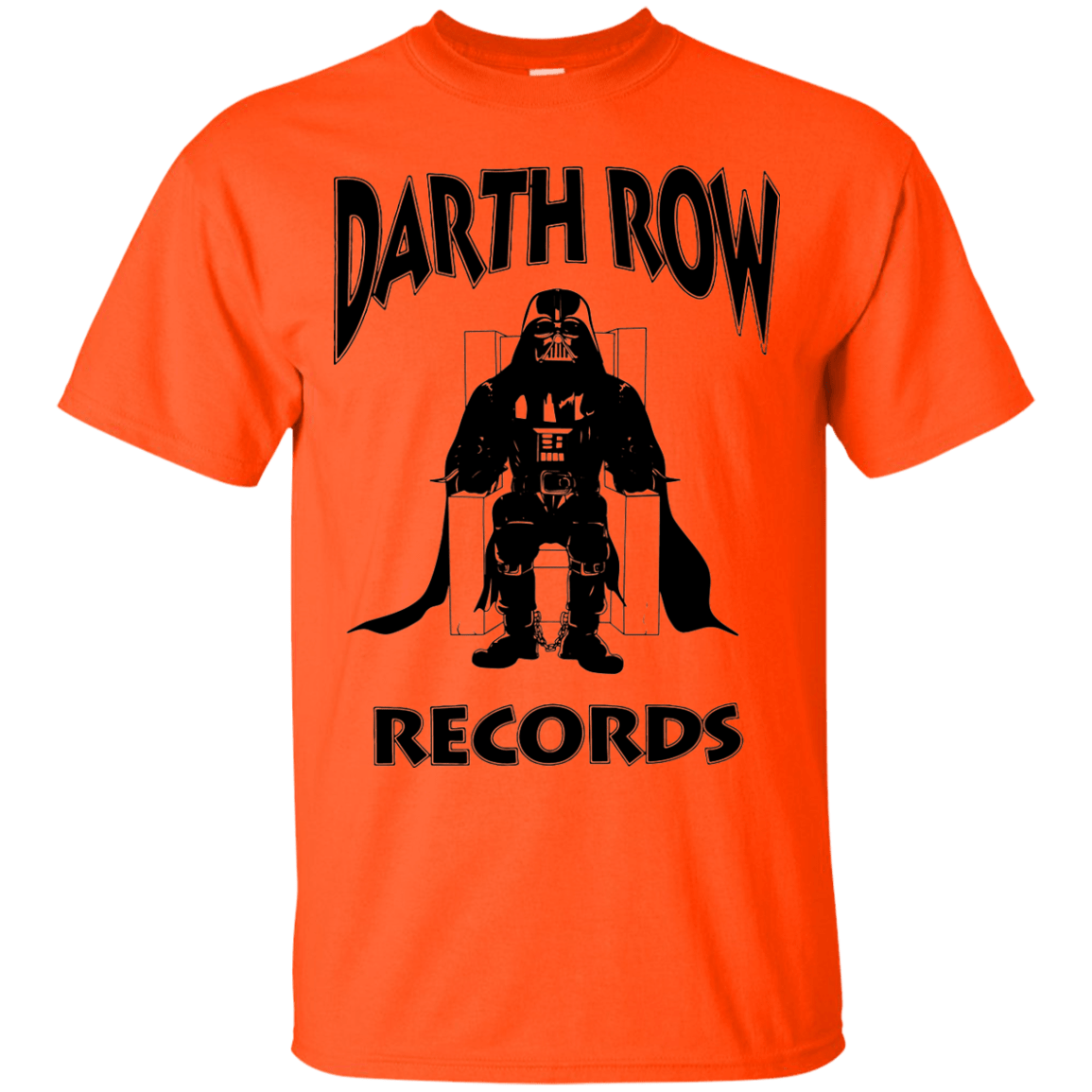T-Shirts Orange / Small Darth Row Records T-Shirt