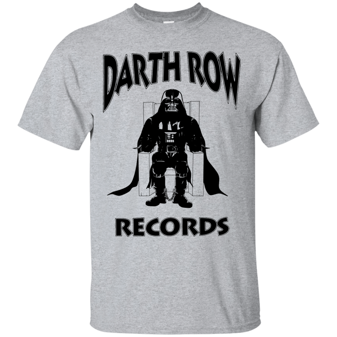 T-Shirts Sport Grey / Small Darth Row Records T-Shirt
