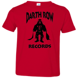 T-Shirts Red / 2T Darth Row Records Toddler Premium T-Shirt
