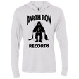 T-Shirts Heather White / X-Small Darth Row Records Triblend Long Sleeve Hoodie Tee