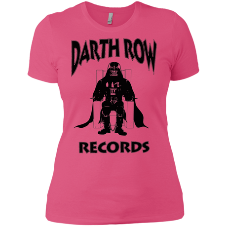 T-Shirts Hot Pink / X-Small Darth Row Records Women's Premium T-Shirt