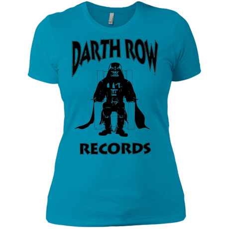 T-Shirts Turquoise / X-Small Darth Row Records Women's Premium T-Shirt
