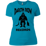 T-Shirts Turquoise / X-Small Darth Row Records Women's Premium T-Shirt