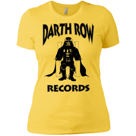 T-Shirts Vibrant Yellow / X-Small Darth Row Records Women's Premium T-Shirt