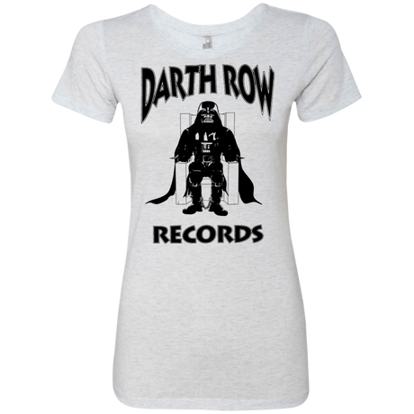 T-Shirts Heather White / Small Darth Row Records Women's Triblend T-Shirt