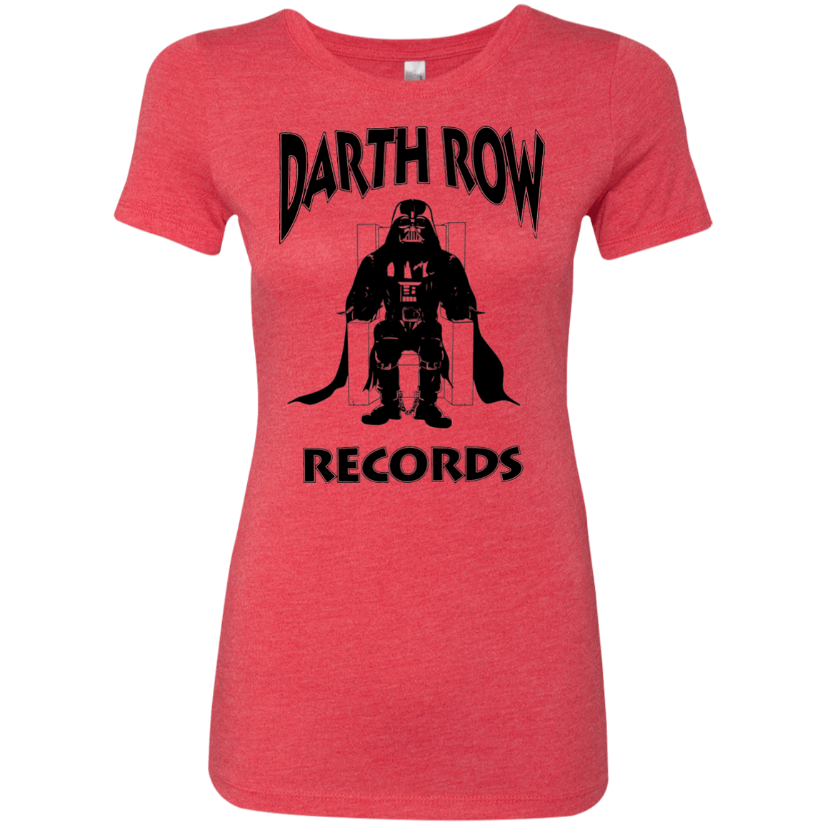 T-Shirts Vintage Red / Small Darth Row Records Women's Triblend T-Shirt