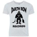 T-Shirts Heather White / YXS Darth Row Records Youth Triblend T-Shirt