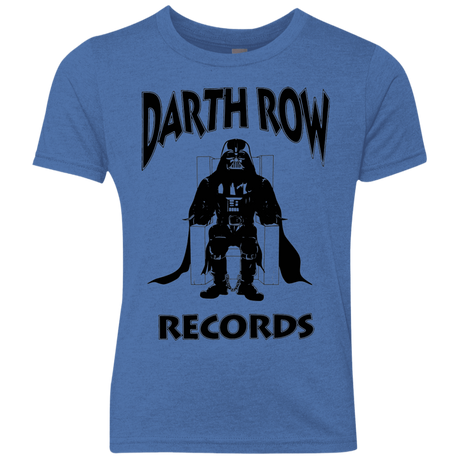 T-Shirts Vintage Royal / YXS Darth Row Records Youth Triblend T-Shirt