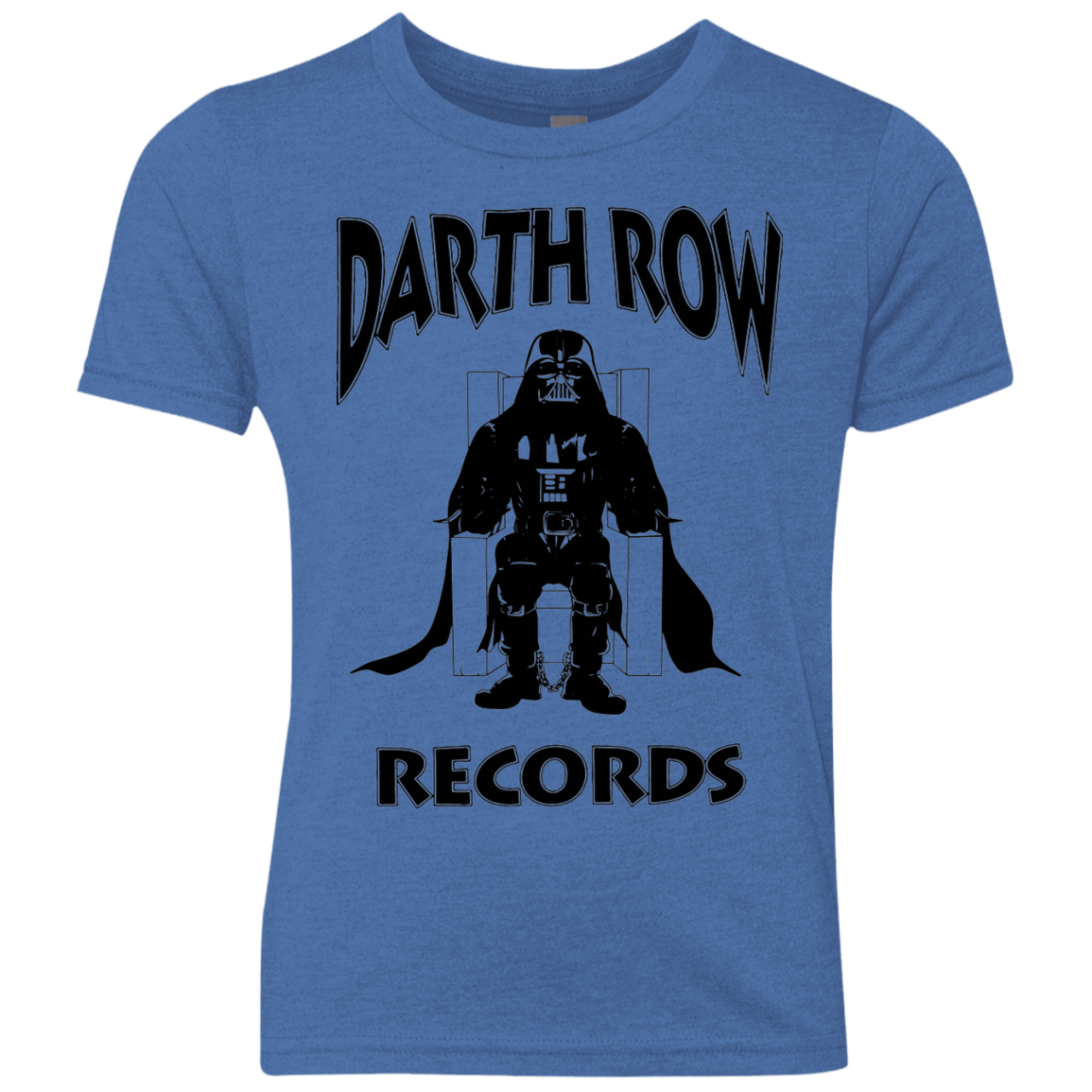 T-Shirts Vintage Royal / YXS Darth Row Records Youth Triblend T-Shirt