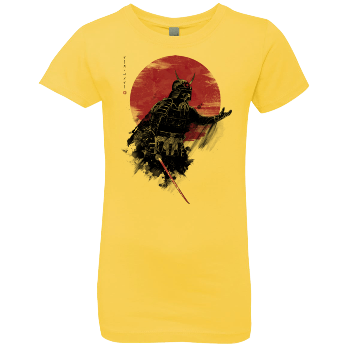 T-Shirts Vibrant Yellow / YXS Darth Samurai Girls Premium T-Shirt