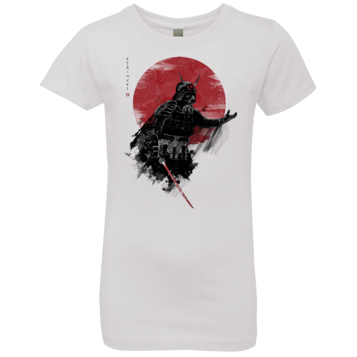 T-Shirts White / YXS Darth Samurai Girls Premium T-Shirt