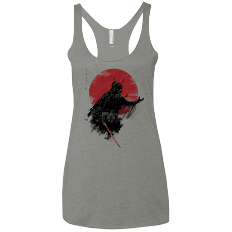 T-Shirts Venetian Grey / X-Small Darth Samurai Women's Triblend Racerback Tank