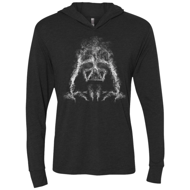 T-Shirts Vintage Black / X-Small Darth Smoke Triblend Long Sleeve Hoodie Tee